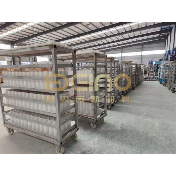 Однокомпонентная алюминиевая керамическая труба Белое керамическое кольцо