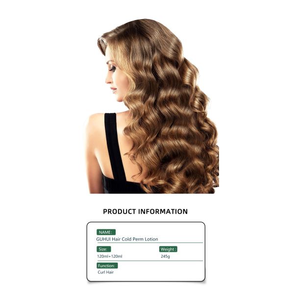 Solution de permanente pour cheveux bouclés naturels à froid, longue durée, OEM ODM pour salon