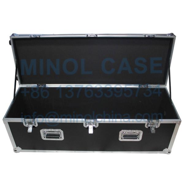Durable Truck Case 48 Utility Flight Case With Inset Wheels Tool Flight Aluminum Carrying Case