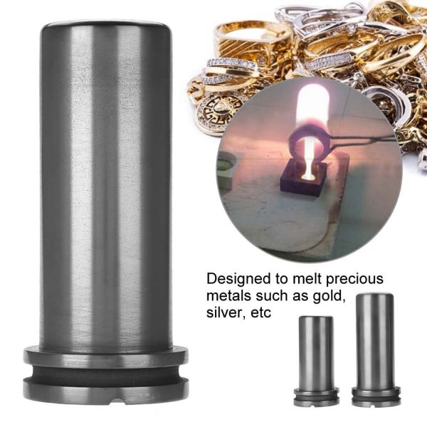 графитовый тигель особой чистоты столешницы 1кг/2кг/3кг для плавления металла ювелирных изделий