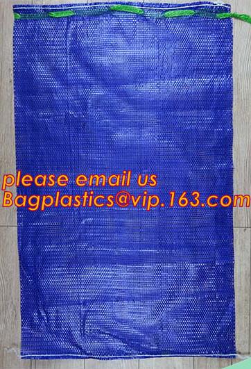 Supply Professional PE 50 lb mesh Leno Raschel onion packing bag,agricultural use PE Plastic Raschel mesh bag for packin