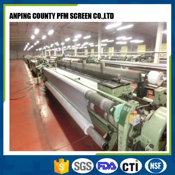 FDA Certificate  Polyester Screen Printing Mesh With White And Yellow