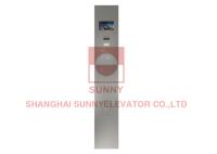CHUI Front Wall Passenger Lift Parts com botão de aço inoxidável