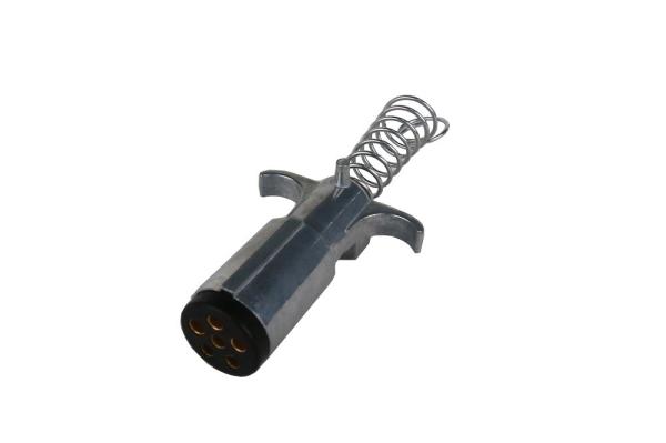 Precision 6 Pin Round Trailer Connector Trailer Plug OEM Standard 2 Years Warranty