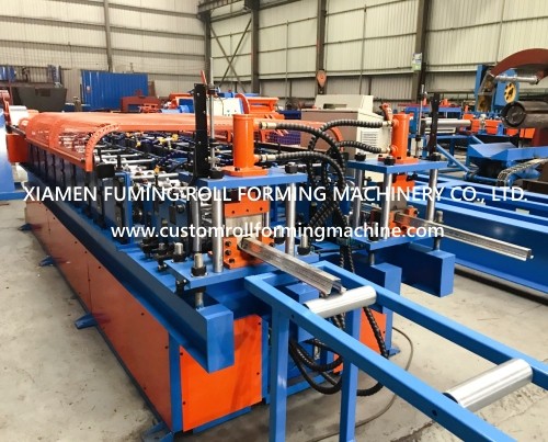 5.5KW Batten Top Hat Roll Forming Machine 10 станций Гидравлическая резка