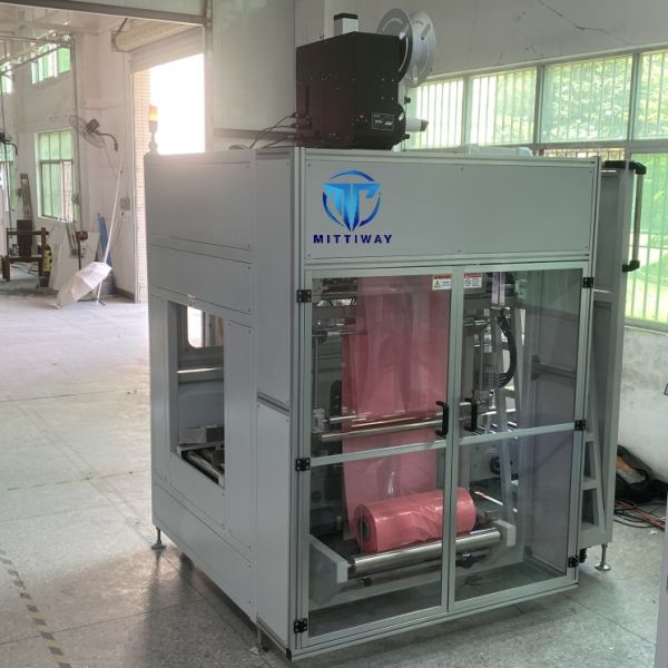 380В Промышленный пластиковый мешок уплотнитель машины вращающийся полностью автоматический