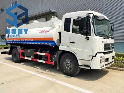 12000 Liters Oil Tank Truck 190 hp DONGFENG 4x2 Carbon Steel Fuel Tanker Vehicle