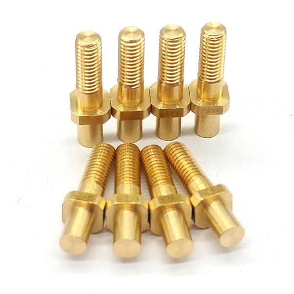 Custom Precision Brass CNC Parts Polishing / Coating Surface Brass Turning Parts