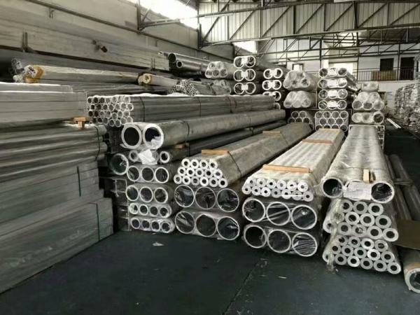 6003 1.5mm Aluminum Alloy Tubes Brushed Round For Aerospace
