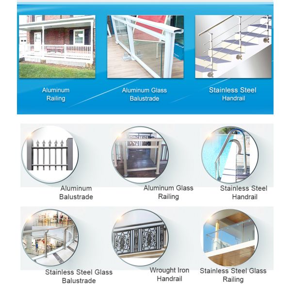 Труба Лестница Ручная перила Уборная Безопасность Нержавеющая Автоматический вход Стальной забор