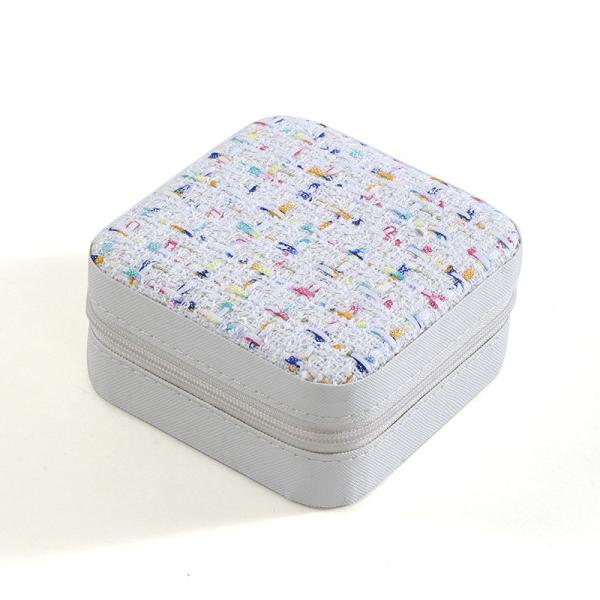 SMALL FRAGRANCE SERIES SIMPLE STORAGE TRAVEL PORTABLE JEWELRY STORAGE BOX EARRINGS RING RING SMALL JEWELRY BOX