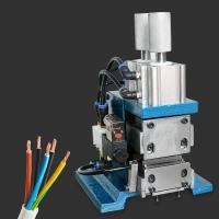 Vertical pequeno pneumático da máquina de descascamento do fio AWG32-AWG16