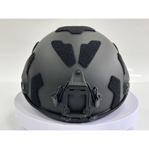Tactical Ballistic Helmet NIJ IIIA UHWPE Black Color For Men Tactical Military Training