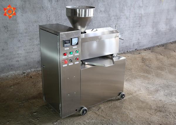 Capacidade 3000kg/24H 1085 * 500 * 1520mm hidráulica da máquina da extração do óleo de semente do sésamo