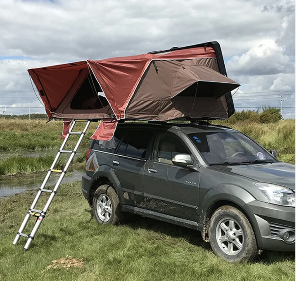 Innovative Hard Shell Opening Car Roof Top Tent for Outdoor Camping