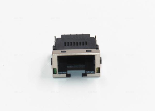 Brass Shielded SMT Low Profile RJ45 Tab Down 8P8C