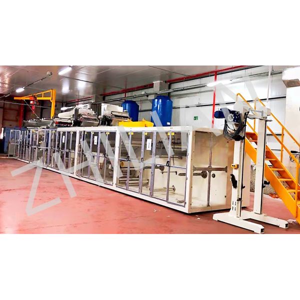 50Hz Pet Training Pad Machine 350mm 1200mm Length