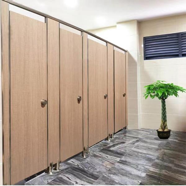 1510 X 2440mm Toilet Room Partitions HPL Type 12mm