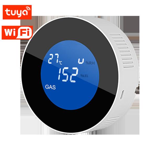 Home Alarm System Wi-Fi Tuya Led Digital Alarm Leak Detector Gas Sensor Gas Leak Detector