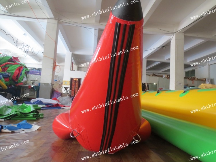 Low Price Single Tube Inflatable Banana Boat,water Banana Boat Agua Inflable