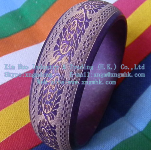 Wooden bracelets, wood grain bracelets, solid wood bracelet