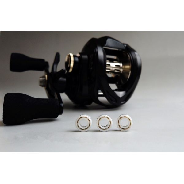 693ce 3 X 8 X 4 Zirconia Ceramic Ball Bearings Rust Resistance For Fishing Reel