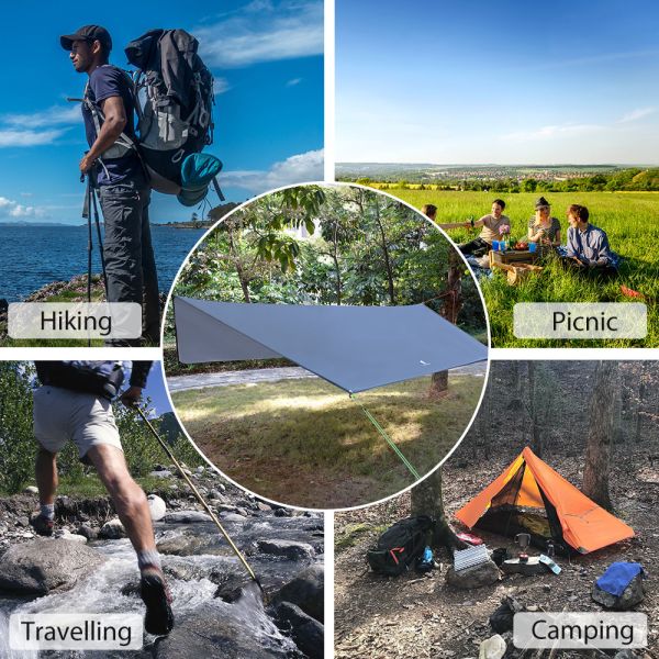 Multipurpose 0.78kg Tent Footprint Groundsheet