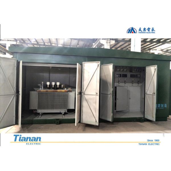 На открытом воздухе компактная подстанция 30 электропитания/передачи до 800 расклассифицировали емкость