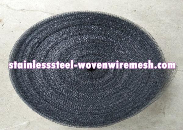 High Tensile Strength Stainless Steel Wire Mesh Screen Dark Gray Acid Resistance