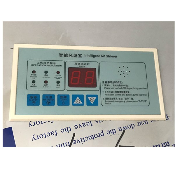 Stainless Steel Material Cleanroom Air Shower For Precision Industry