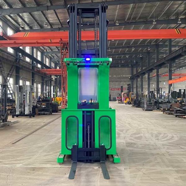 1500kg CQD15S-45 1T Order Picker Forklift Truck Triplex mast 4.5m to 6m