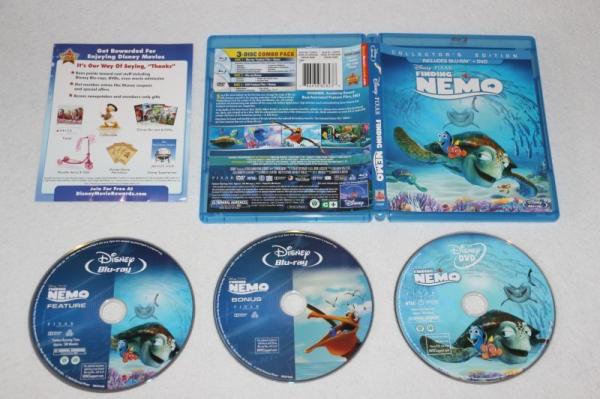 kids Blue ray Finding Nemo cartoon disney dvd Movies for children Blu-ray movies