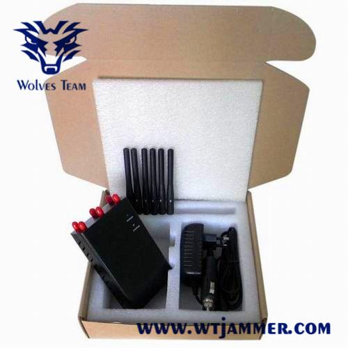 Handheld 12W CDMA GSM 3G 4G 5G WiFi Lojack Signal Jammer