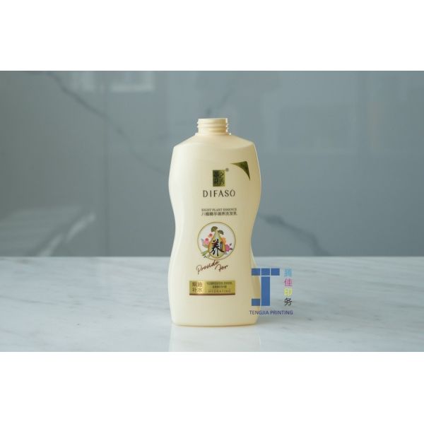 Offset Printing In Mould Labels PP Plastic Shampoo Bottle Stickers