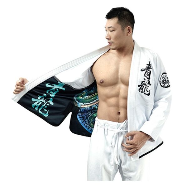 Kimono BJJ GI personnalisé avec logo, 100% coton, léger, pour hommes