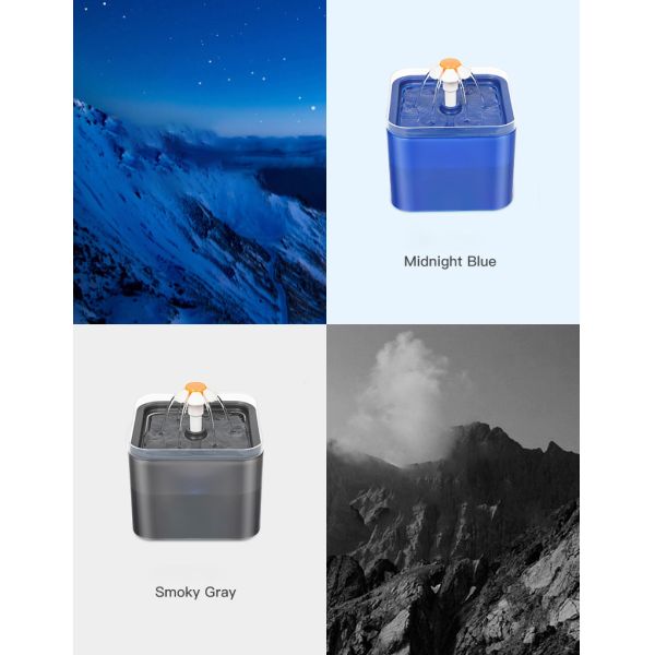 Pet Bowls Feeders Drinker Automatic Cat Water Dispenser Drinking Fountain Length cable