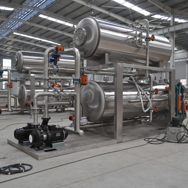 1.2*2*2 Big Pouches Sterilization Bath Retort for Automatic Processing of Food Industry