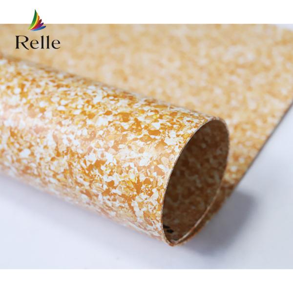 Plancher en plastique Relle de qualité hospitalière Linoleum homogène Vinyle PVC plancher Italie planche