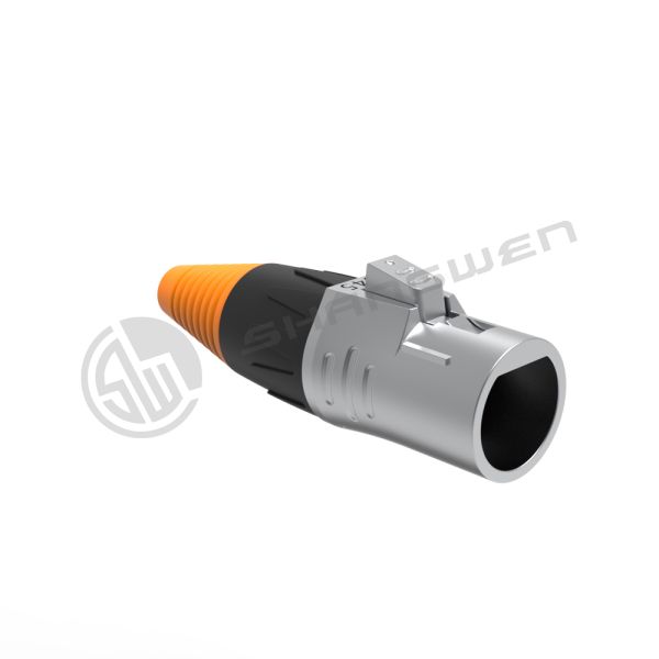 Outdoor Metal IP65 IP67 Waterproof RJ45 Connector Signal Female Male Ethernet Chassis Fiber Optic Cable Connector Ethernet Plug