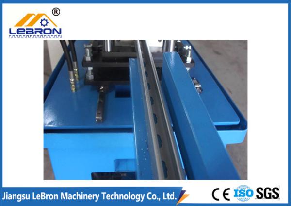 GI GP Material Strut Channel Roll Forming Machine , Metal Roll Forming Machine