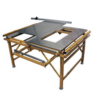 Máquina de corte de madeira de estilo horizontal OEM para serra de mesa