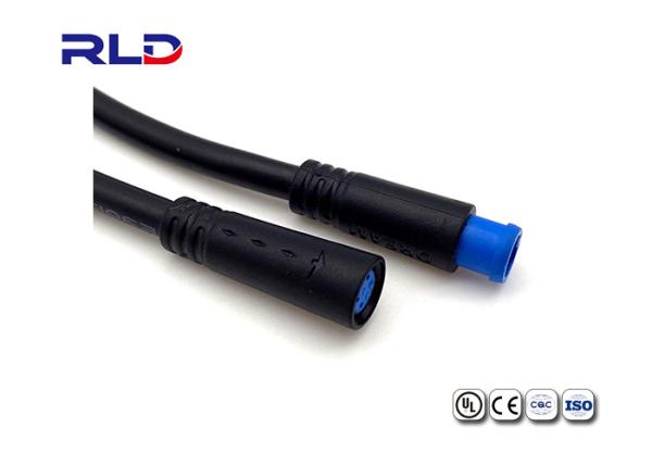 2Pin Male Female Waterproof Cable Connector For EBIKE with IP65