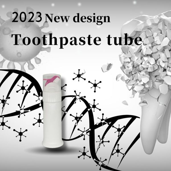 130ml 45ml Factory Direct Sale Customizable Toothpaste Tube Packaging with Airless Pump