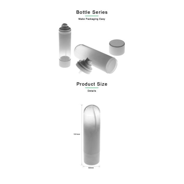 75ml 100ml 200ml PETG invirtió la botella vacía del rociador del alcohol fija la botella fina del espray de la niebla del cuidado de piel
