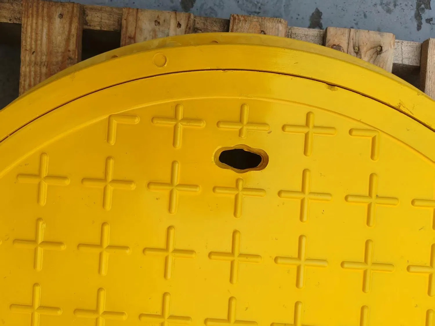 High-Strength SMC Electric Manhole Cover with Reinforced Frame & ISO9001