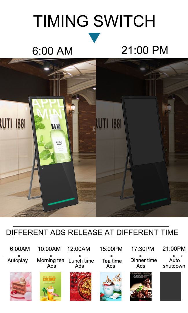 Signage 1080P портативный цифров