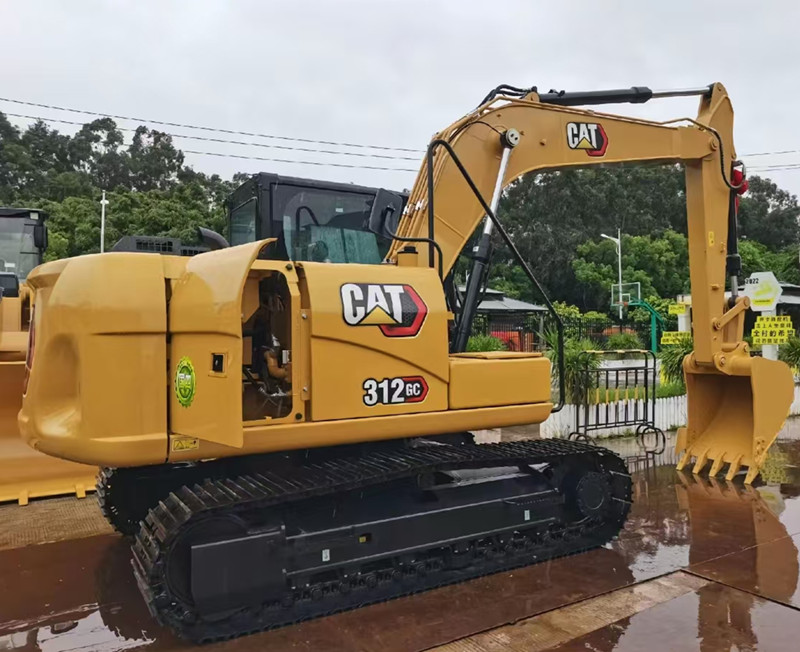 12 тонн CAT 312 экскаватор Использованный гидравлический копальщик для продажи