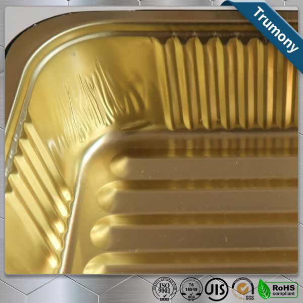Food Grade Aluminum Foil Container , Food Grade Aluminium Foil Heat Resistance For Baking