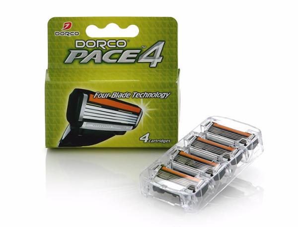 4 Cartridges Face care shaving razor blades for men 4 blades shaver blades For Men Sharpener Razors Blade FRA1040