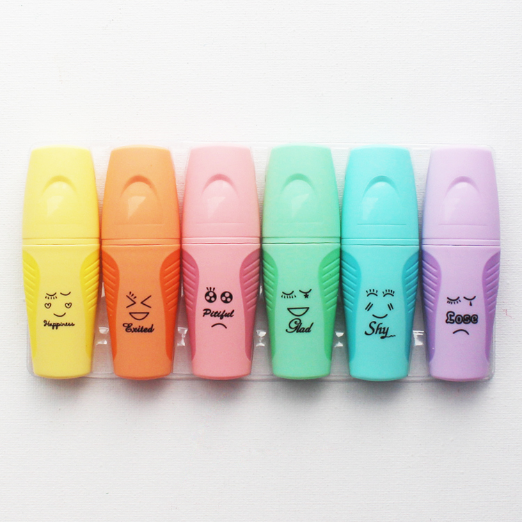 Wholesale Cheap Price Multi Color Mini Highlighter Pen